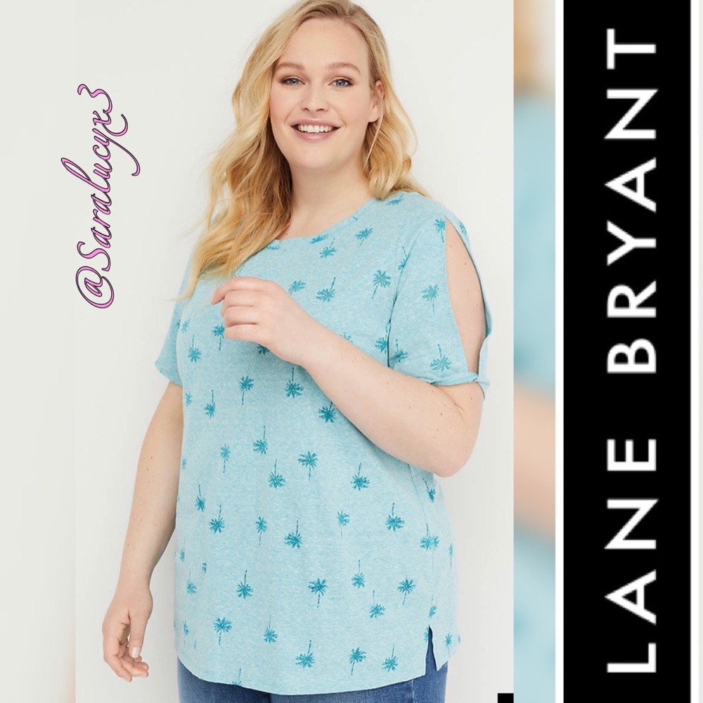 2/$20 Lane Bryant • Palm tree Burnout Tee